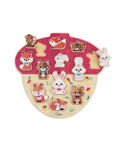 Chicco gioco ghianda delle - ghianda,